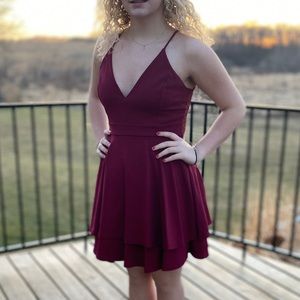 Lace Back Windsor Dress